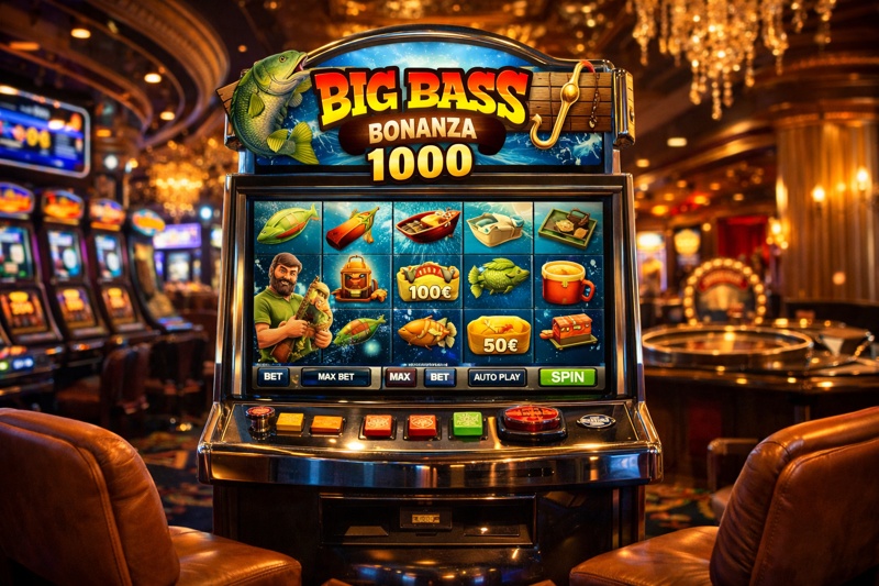 tragaperras Big Bass Bonanza 1000 en casinos online de España
