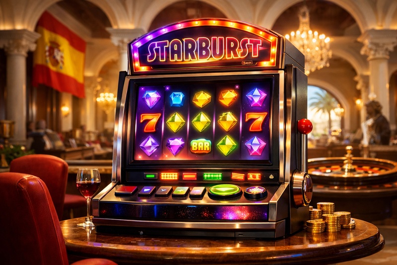 tragaperras Starburst en casinos online de España