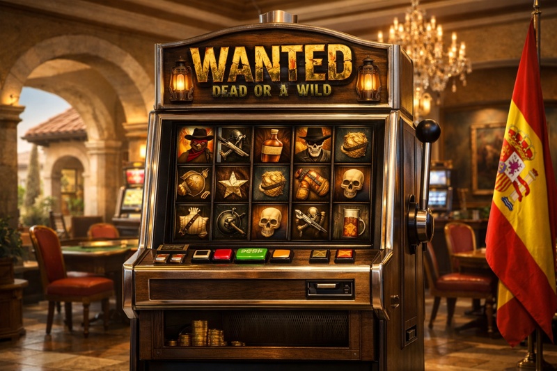 tragaperras Wanted Dead or a Wild en casinos online de España
